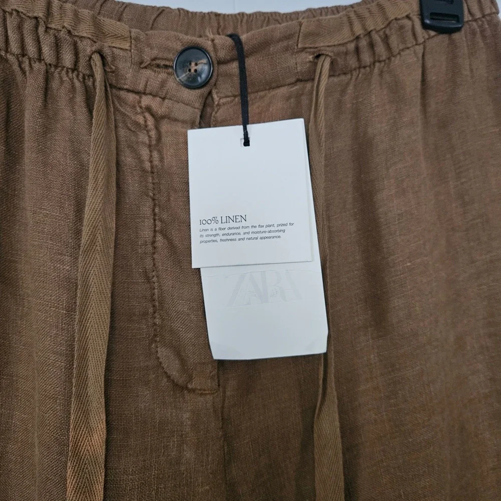 Zara 100% linen